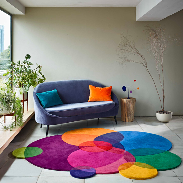 colorful floor mat